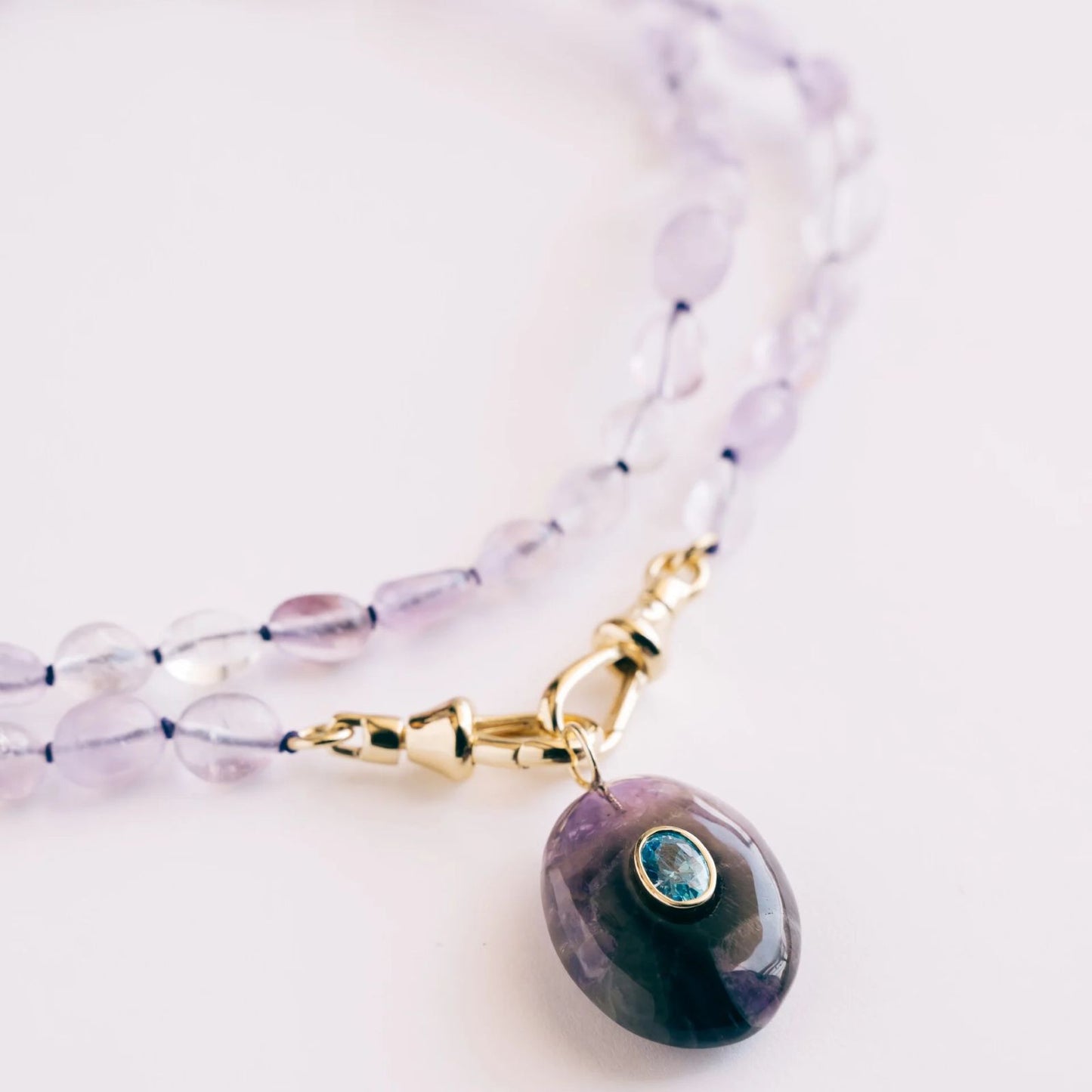 Lena Necklace <br/> Amethyst (45cm)