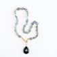 Lena Necklace <br/> Labradorite (75cm)
