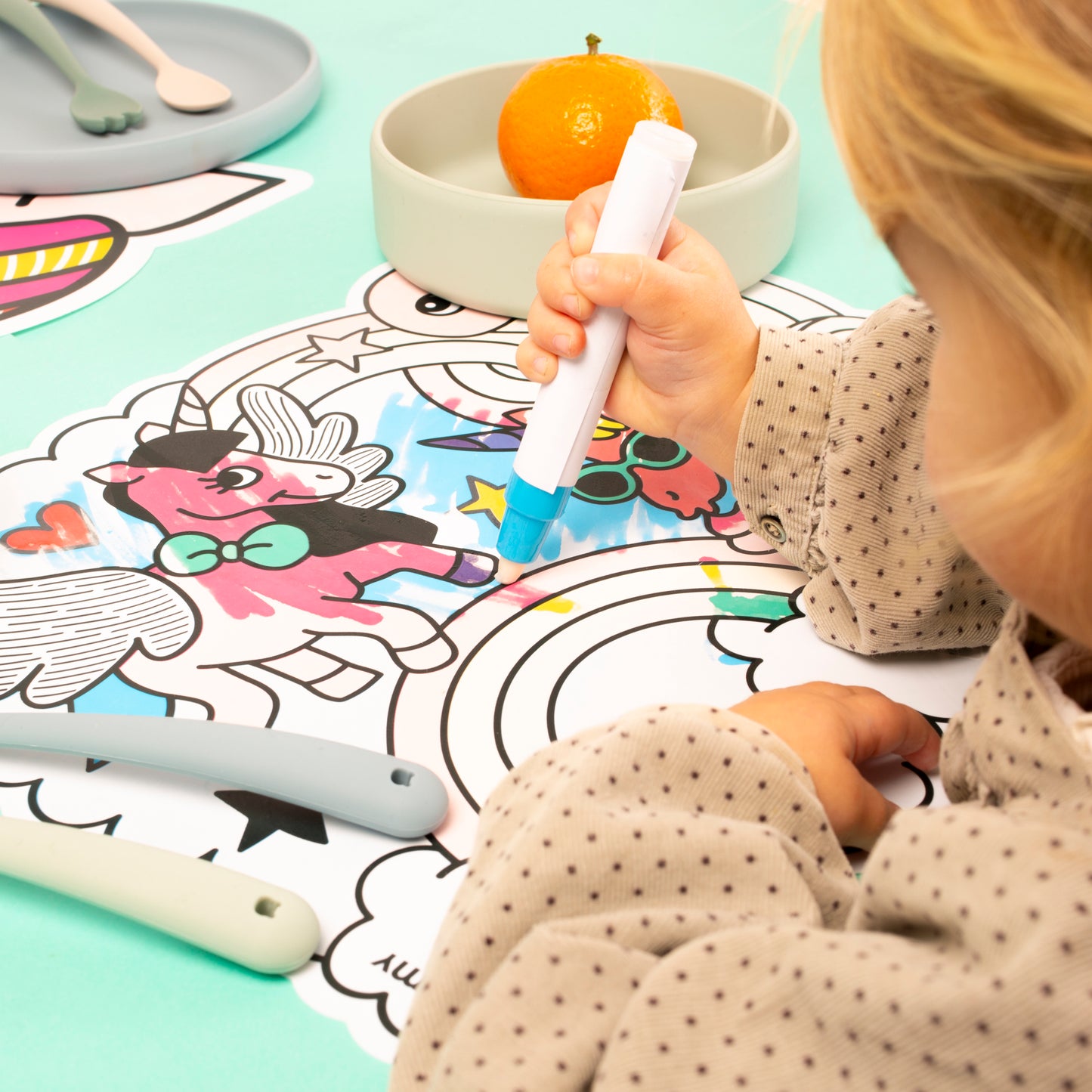 Magic Water Placemats <br/> Lily Unicorn