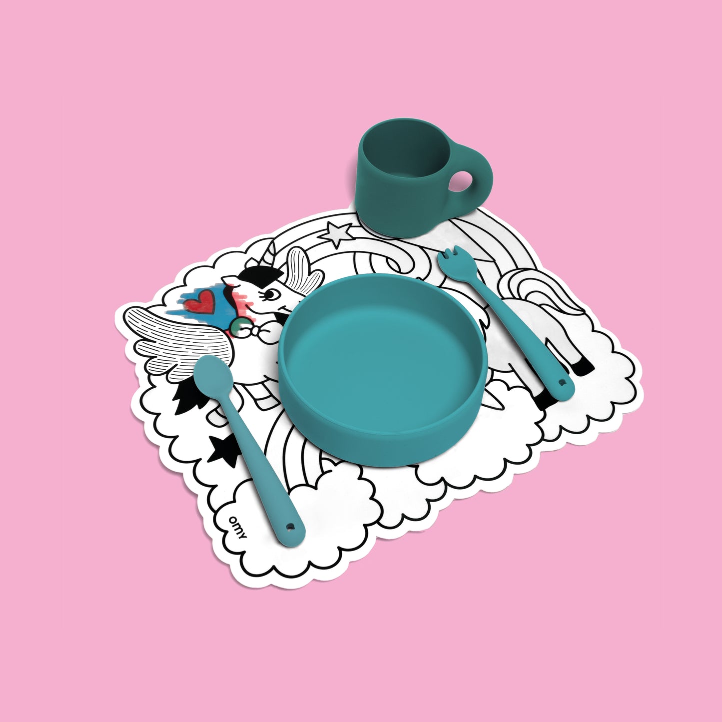 Magic Water Placemats <br/> Lily Unicorn