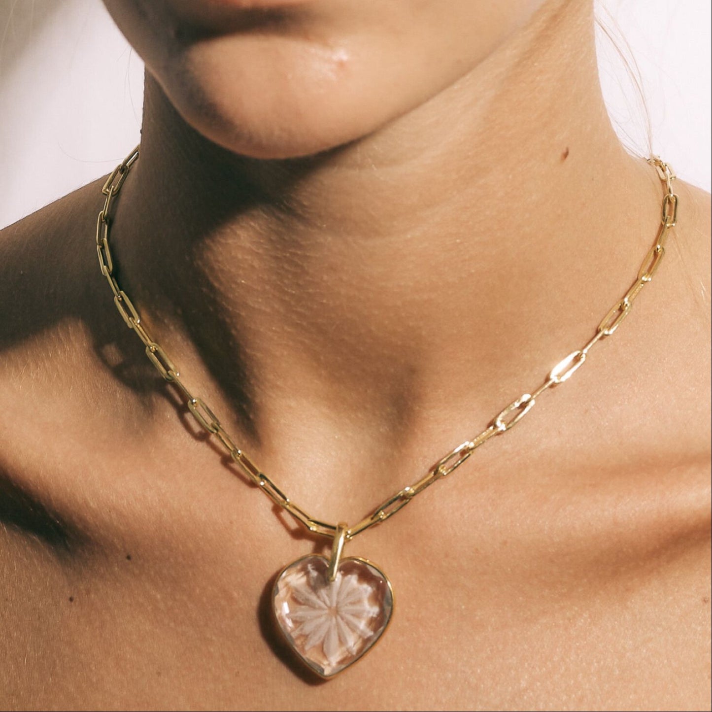 Nieves Necklace <br/> Crystal Quartz (45cm)