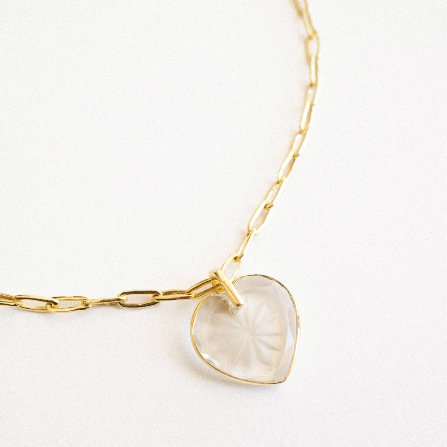 Nieves Necklace <br/> Crystal Quartz (45cm)
