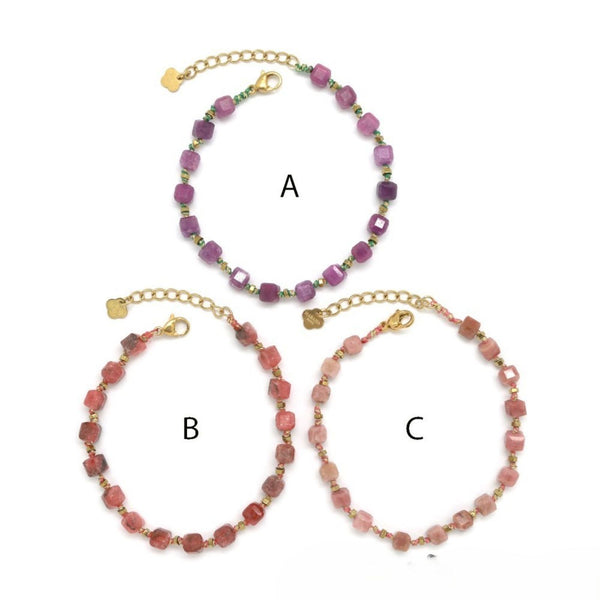 Square Stone <br/> Bracelet C