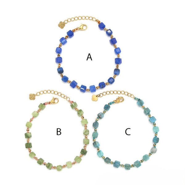 Square Stone <br/> Bracelet C
