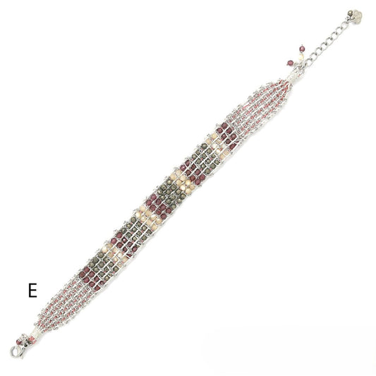Four-Stone <br/> Woven Bracelet - E