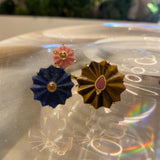 Ring with 3 Meringues <br/> Multi-stones D