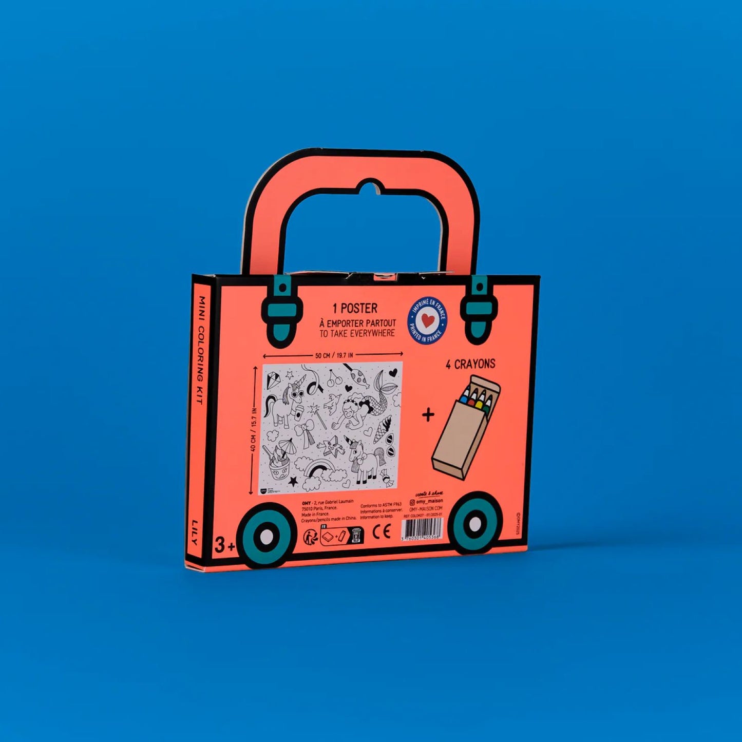 Mini  Coloring Kit <br/> Lily