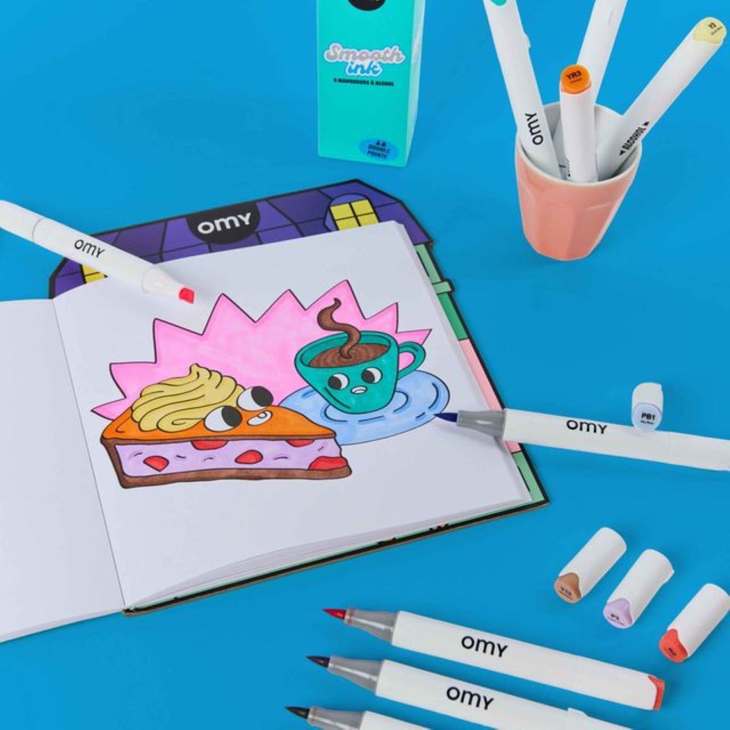 Smooth Ink <br/> Alcohol Markers