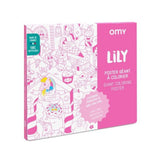 Large <br/> Poster <br/> Lily Unicorn