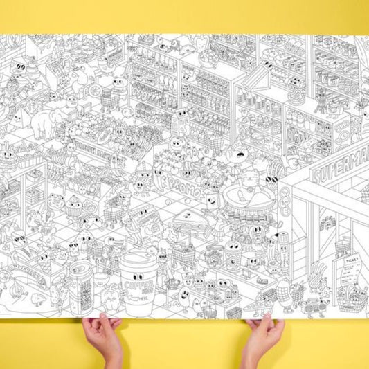 Large Poster <br/> Supermarket