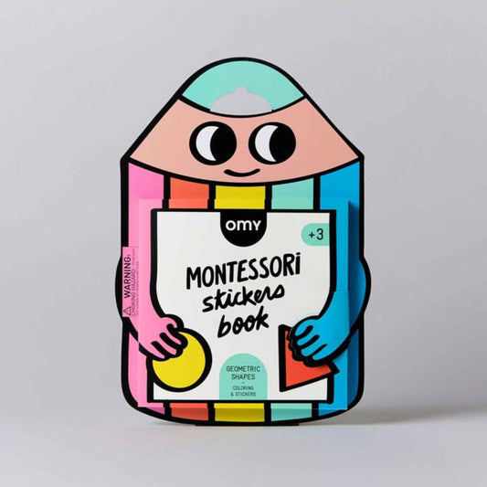 Montessori Stickers Book <br/> Shapes