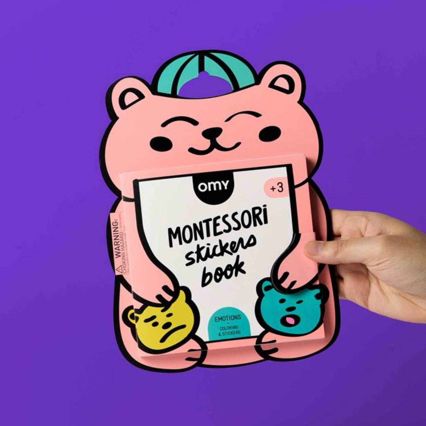 Montessori Stickers Book <br/> Emotions