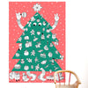 Large <br/> Poster <br/> Giant Tree with Glitter Stickers
