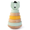 Wooden Stacking Toy <br/> Mr. Polar Bear