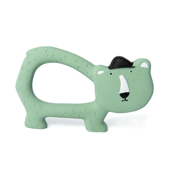 Natural Rubber Grasping Toy <br/> Mr. Polar Bear