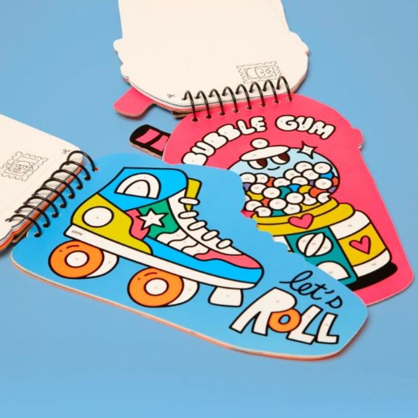 Sticker By Number Notebook <br/> Street