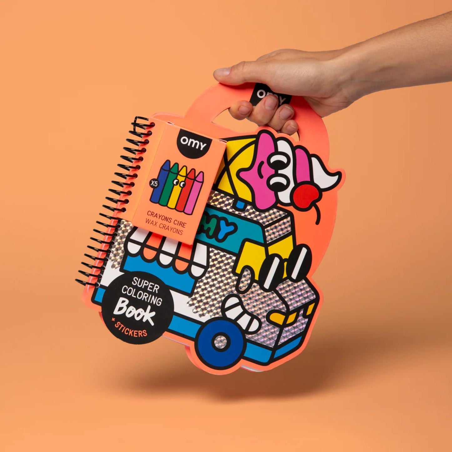 Super Coloring & Stickers Book <br/> Yummy
