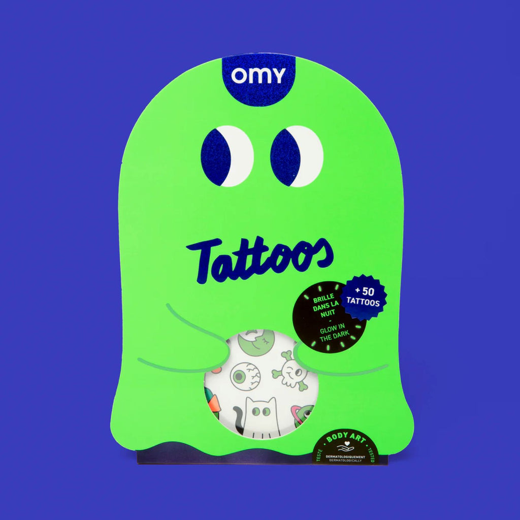 Tattoos <br/> Boo! <br/> Glow in the Dark