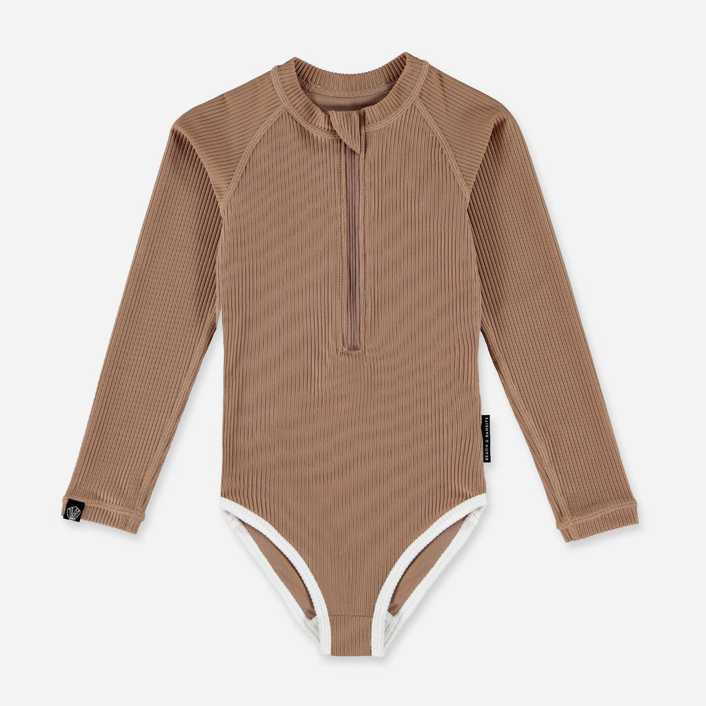 CHOCOLATE RIBBED <br/> Swimsuit