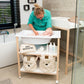 Set of table and bath