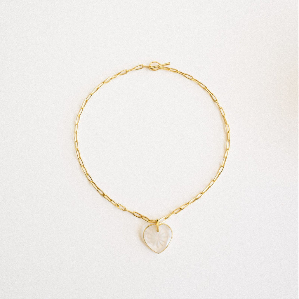 Nieves <br/> Necklace <br/> Crystal Quartz (45cm)