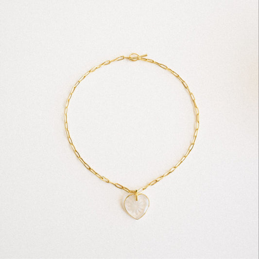 Nieves Necklace <br/> Crystal Quartz (45cm)