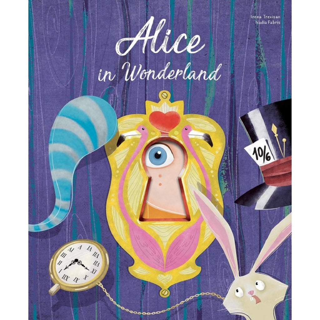 Die-Cut Reading Alice in Wonderland