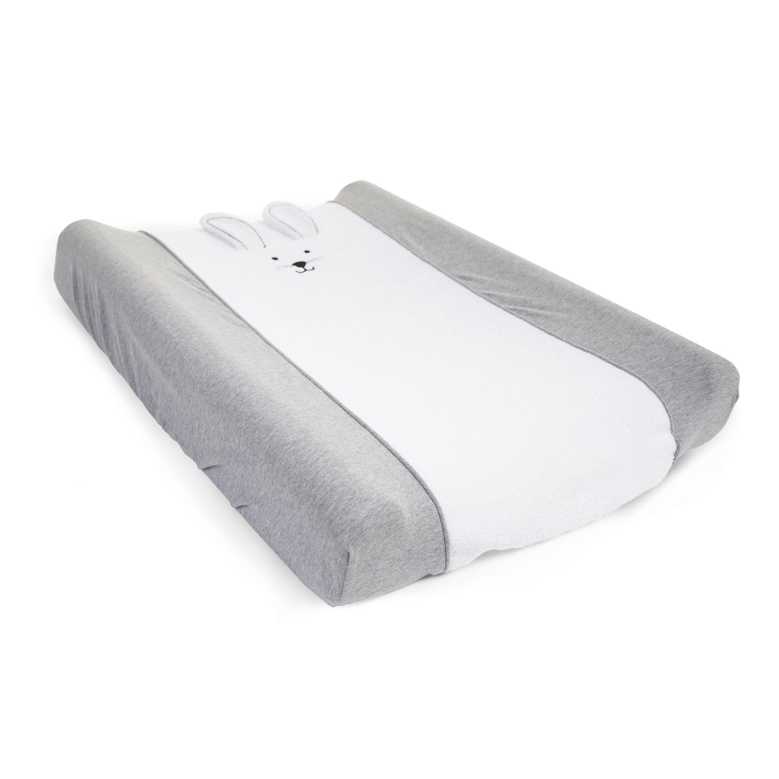 Changing Cushion Cover Jersey Rabbit Grey