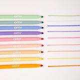 9 Pastel markers