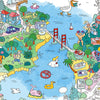 San Francisco Large Coloring Poster from OMY