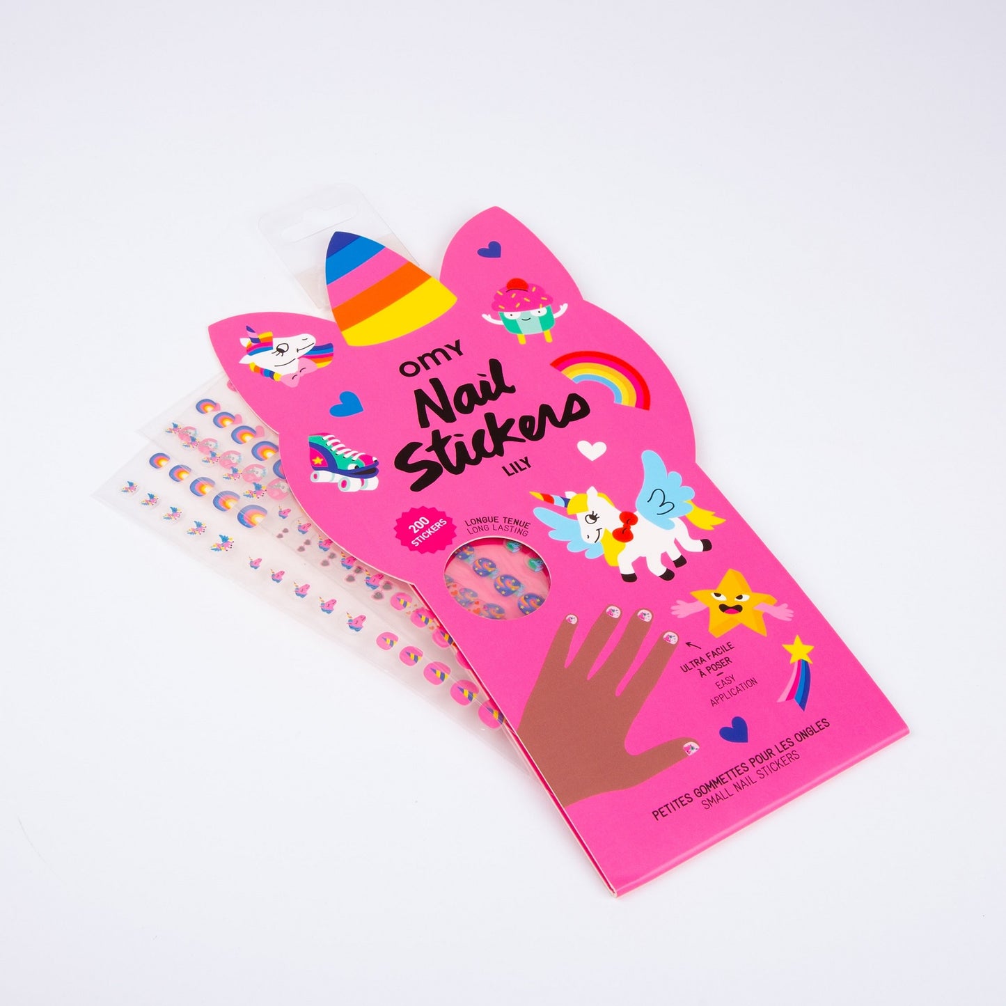 They fit on kids' hands of all shapes and sizes.