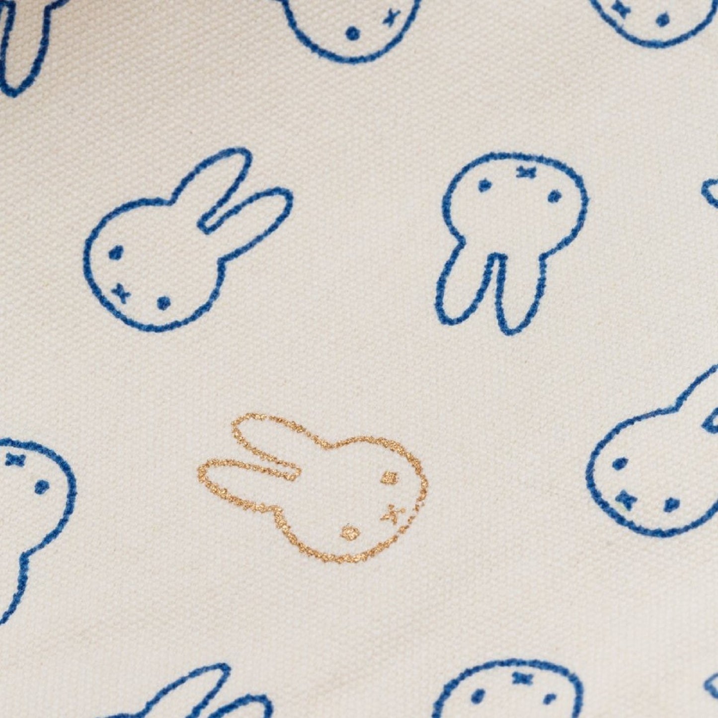 One side printed (inside ecru cotton color)