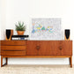 Frame and display after coloring.