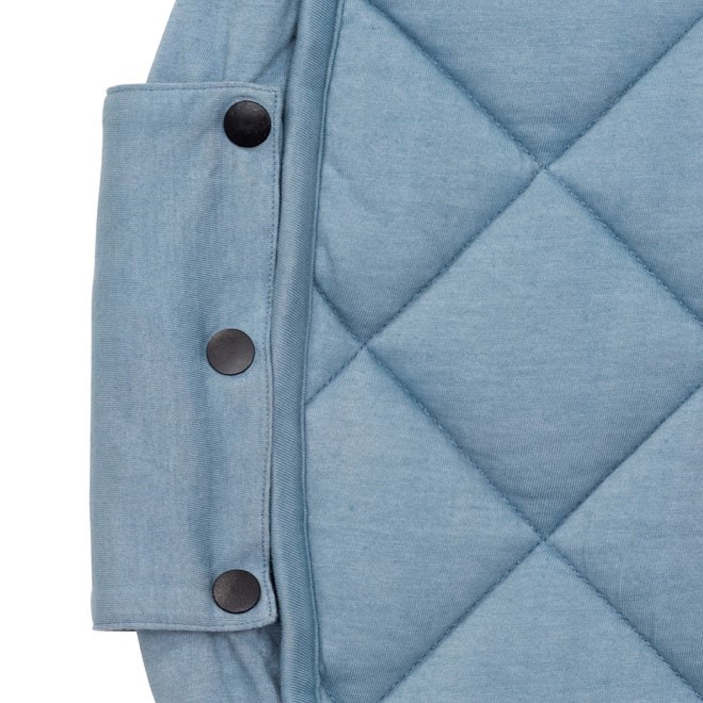 diamond stitching on the outside
