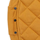 diamond stitching on the outside