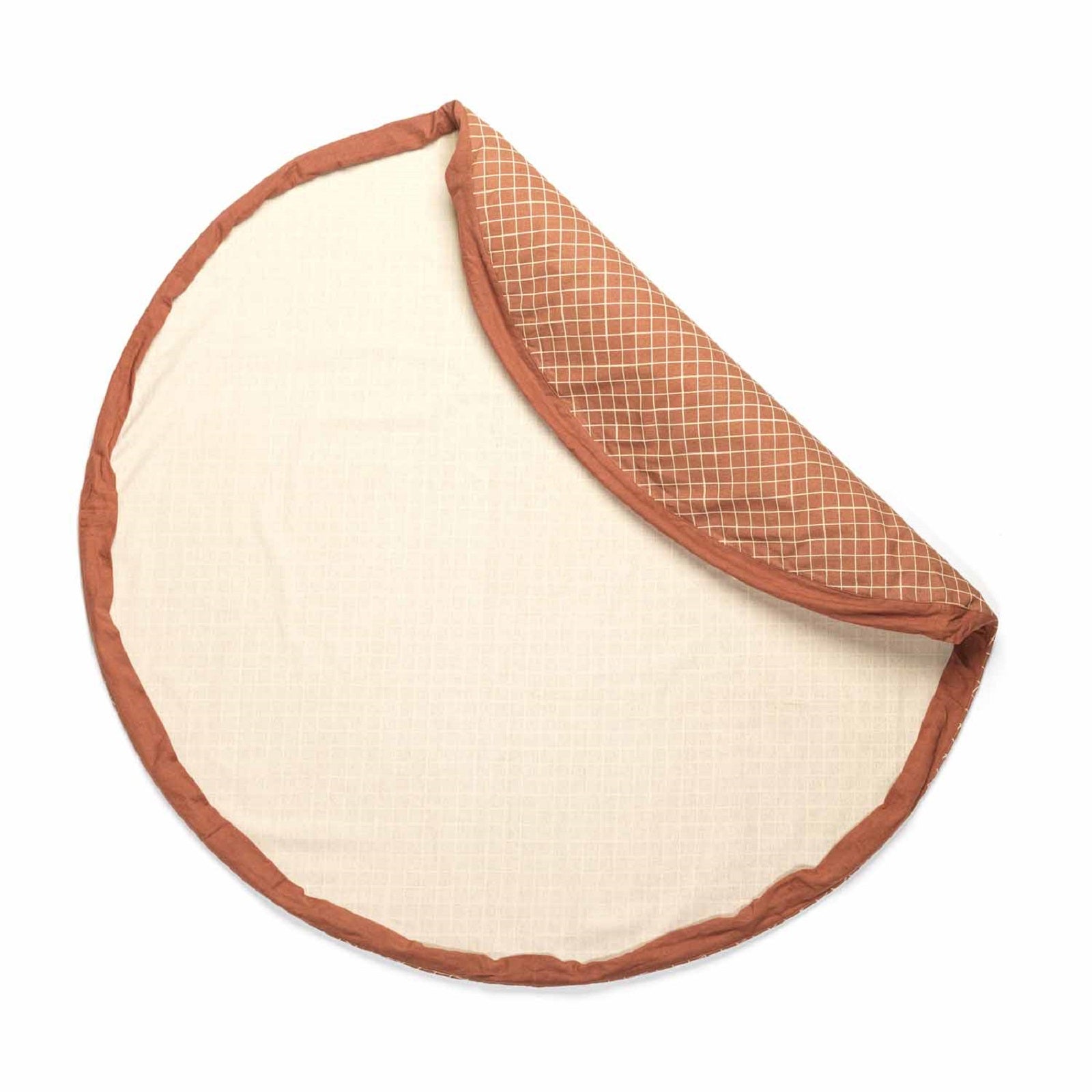 Playmat Grid Brown