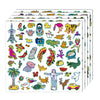 100 pieces stickers