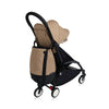 he stroller can fold and unfold with the rolling base in place