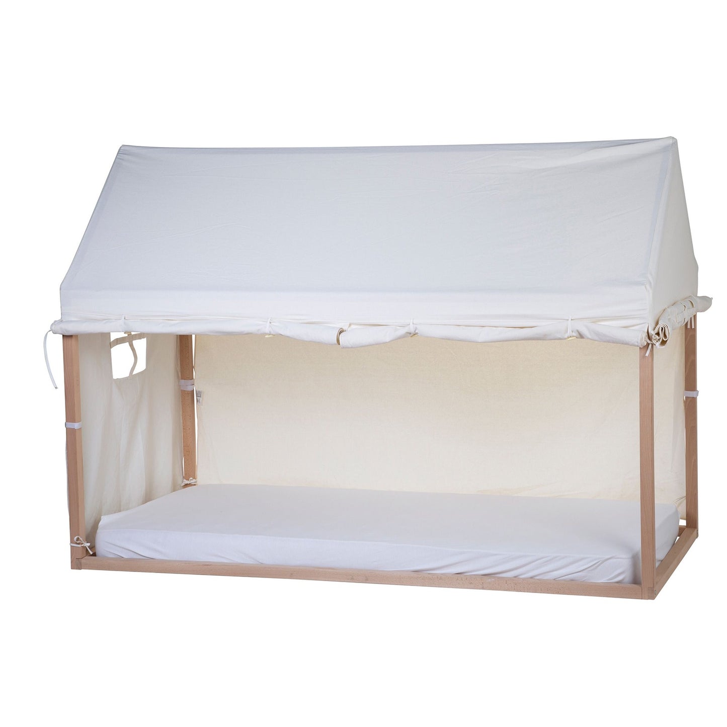 House Bed Frame Cover 90 x 200cm White 