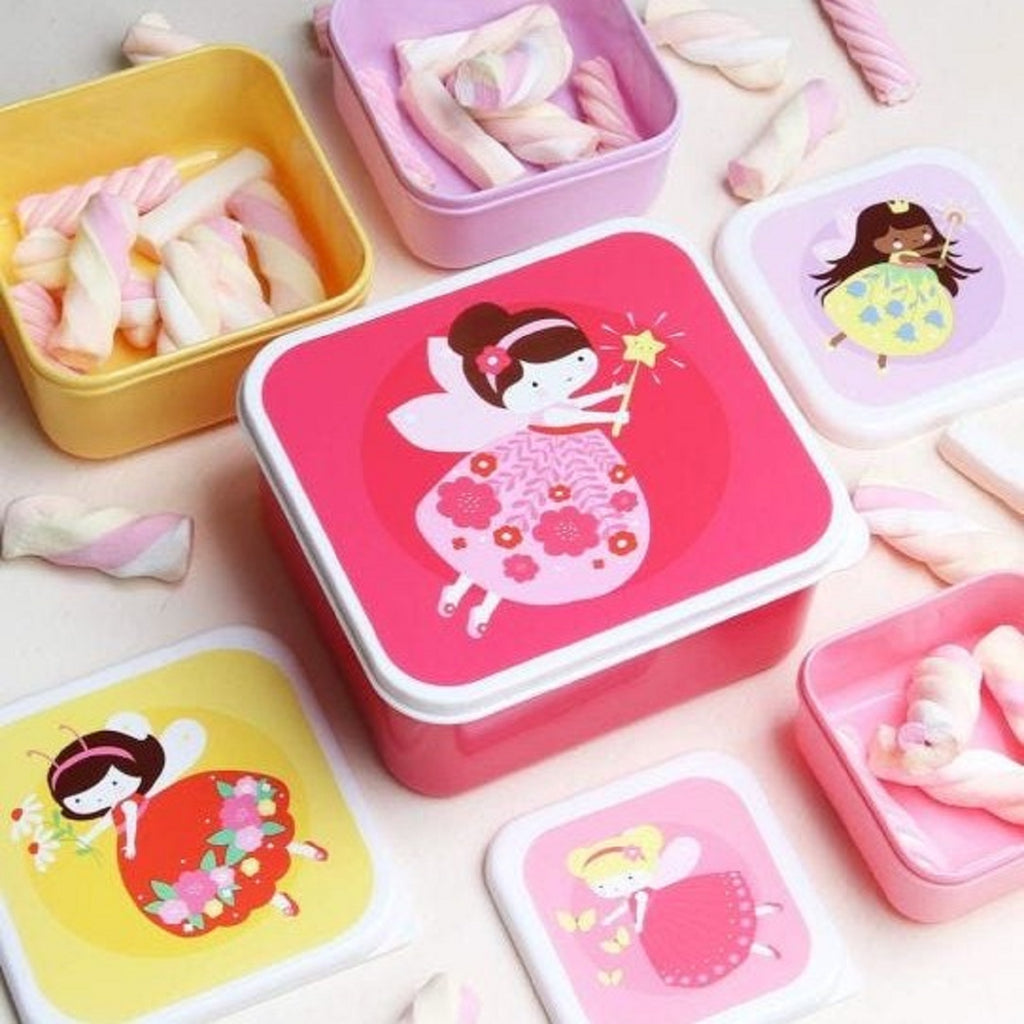 Fairies designed snack box set