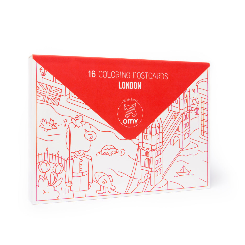 Pack of 16 <br/> Postcards <br/> London